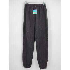 ASOS Missguided Twill Jogger Pants in Black Size 4 NWT